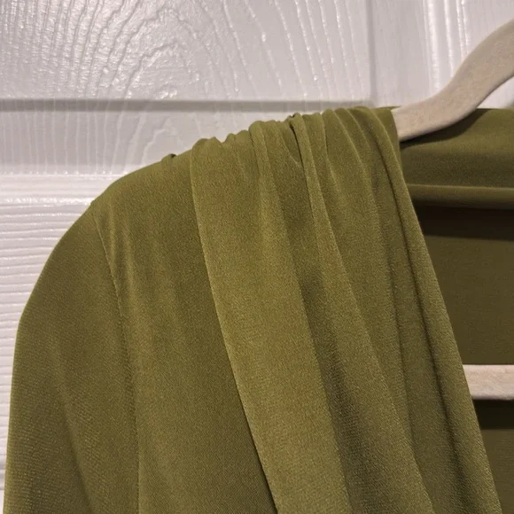 ZARA Olive Green Long Sleeve Bodysuit - Picture 3 of 6